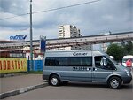 Бесплатный автобус Genser в пункт аренды автомобилей АрендаАвто-жлр на ул.Добролюбова